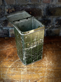 koffie blik groen
