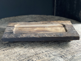 tray, houten tray L