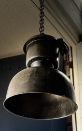 metalen hanglamp, industriële plafondlamp