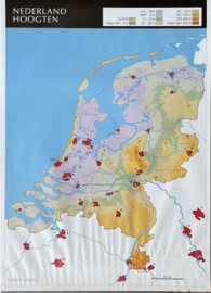 oude schoolplaat Nederland & Europa