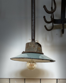 industrieel hanglamp groen