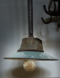 industrieel hanglamp groen