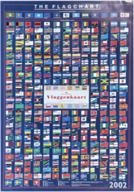 oude schoolplaat vlag