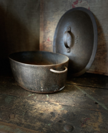 wildpan, braadpan, gietijzeren pan