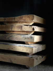 houten tray - middel