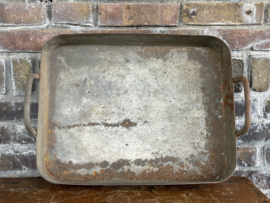 verhoogde metalen tray - BBQ platter