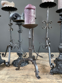 metalen kandelaar robuust driepoot