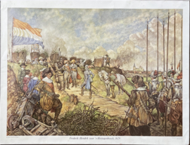 schoolplaat geschiedenis in oorlog of geweld
