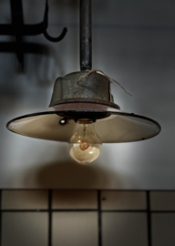 industrieel hanglamp rood