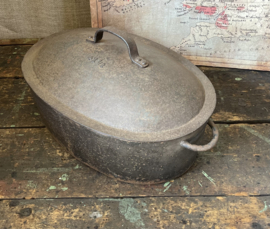 wildpan, braadpan, gietijzeren pan