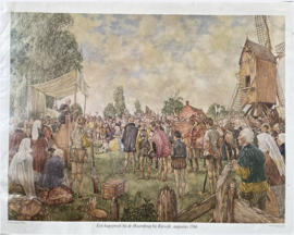schoolplaat stadsbeeld