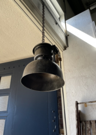 metalen hanglamp, industriële plafondlamp