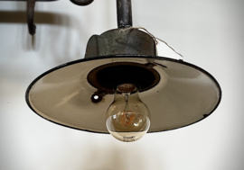 industrieel hanglamp rood