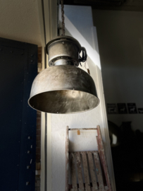metalen hanglamp, industriële plafondlamp