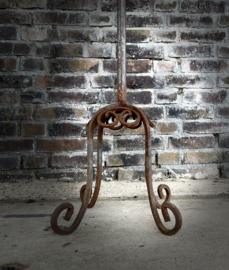 metalen torso paspop