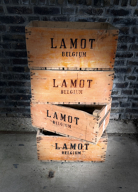 LAMOT Belgium houten bierkrat