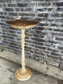 hoog vogelbadje gietijzer