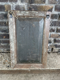 kandelaar, ornament op paneel