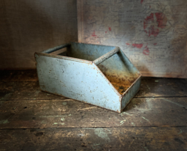 industriële bak blauw