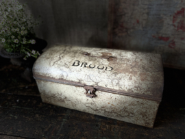 Broodtrommel met tekst BROOD