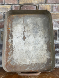 verhoogde metalen tray - BBQ platter