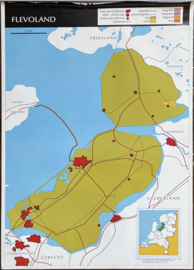 oude schoolplaat provincies