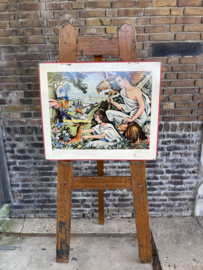 oude schoolplaat religieus - deel 1