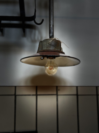 industrieel hanglamp rood