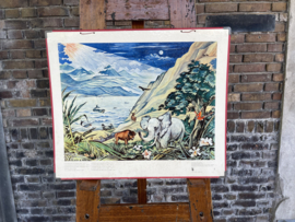 oude schoolplaat religieus - deel 1