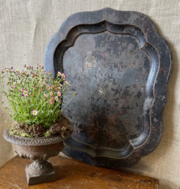 dienblad, metalen dienblad