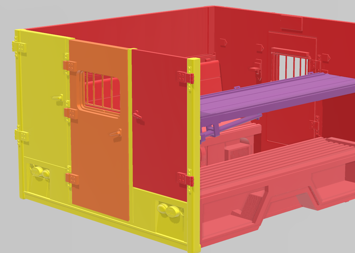 YA-126 GWT Ambulance 1/35 schaal 1 ton truck.