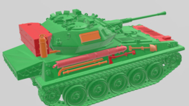 FV-101 and FV-107 early star, for falklands war.