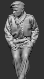 F-ABL10 Tankist Belgian gunner in overall