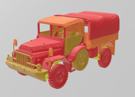 YA-126 1/35 schaal 1 ton truck.