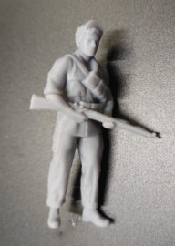 F-DEI04 Dutch Corporal with rifle in his arms