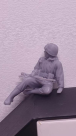 F-alk42 Argentine soldier looking back