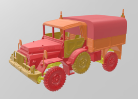 YA-126 Verbindingen FM 1/35 schaal 1 ton truck.