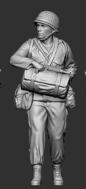 F-KMA-07 Medic, marching with Uzi