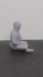 F-alk59 Argentine POW sitting on the ground