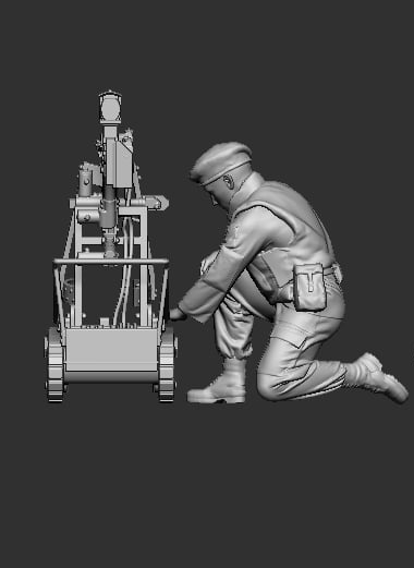 F-GB39 Bomb disposal, 1st man. EOD