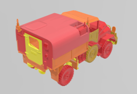 YA-126 Verbindingen EZB 1/35 schaal 1 ton truck.