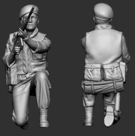 F-GB24 Taking a knee to see. casual watch