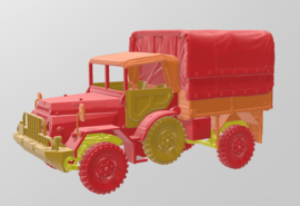 YA-126 Toolset 1/35 schaal 1 ton truck.