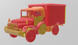 YA-126 GWT Ambulance 1/35 schaal 1 ton truck.