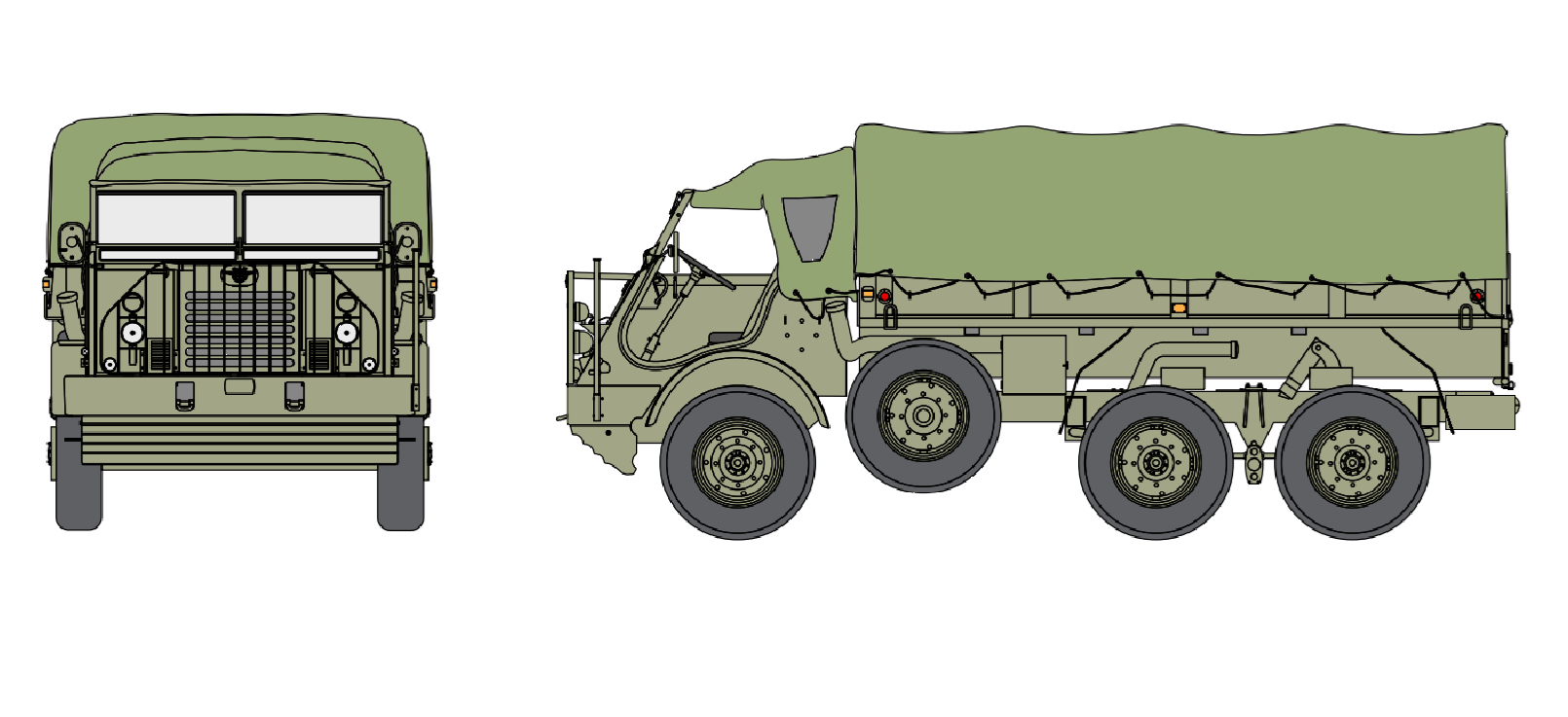 PRE-ORDER YA328 Cargo (prime mover)