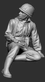 F-alk42 Argentine soldier looking back