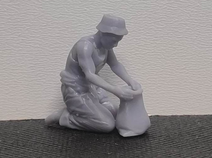 F-DEI26 filling the sack