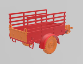 Polynorm 1 ton trailer