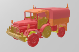 YA-126 Verbindingen EZB 1/35 schaal 1 ton truck.