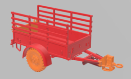 Polynorm 1 ton trailer